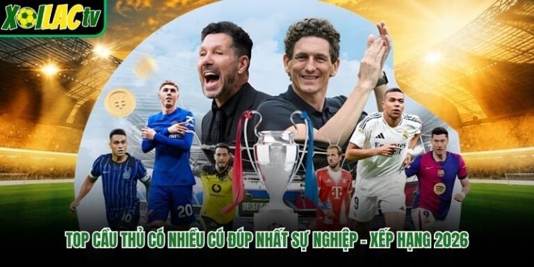 Top Cầu Thủ Có Nhiều Cú Đúp Nhất Sự Nghiệp - Xếp Hạng 2026